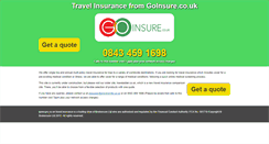 Desktop Screenshot of goinsure.co.uk